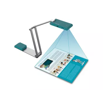 I.R.I.S. IRIScan Visualizer 7 Σαρωτής οροφής 4160 x 3120 DPI A3 Αρκτικό μπλε, Ασημί