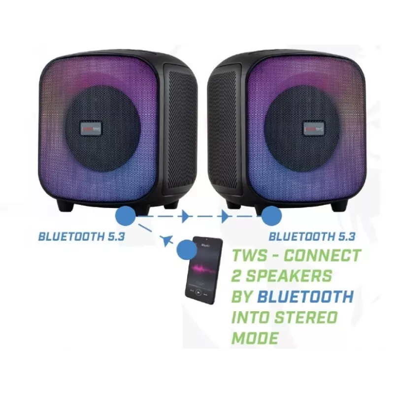 Ηχείο Bluetooth FM/USB PowerCUBE 500