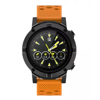Denver SW-660 GPS smartwatch, 1,3 inch AMOLED, πορτοκαλί λουράκι