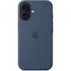 Apple MYY23ZM/A θήκη σιλικόνης με MagSafe για iPhone 16, μπλε denim