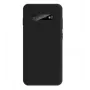 eSTUFF MADRID ES673154-BULK πίσω κάλυμμα για Samsung Galaxy S10, σιλικόνη, μαύρο