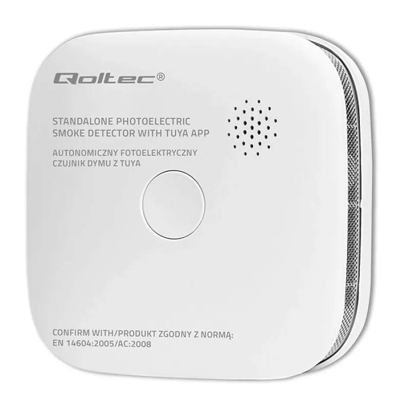 Ανιχνευτής καπνού με μπαταρία Tuya WiFi LED