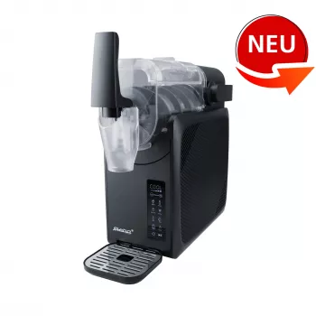 Μηχανή slush FDM 2, μηχανή πάγου μαύρη, για 2.000 ml slush, 220 Watt με συμπιεστή