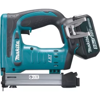 Καρφωτικό μπαταρίας DST221RTJ, 18 Volt, ηλεκτρικό καρφωτικό Μπλε/Μαύρο, 2x μπαταρία ιόντων λιθίου 5,0 Ah, σε MAKPAC μέγεθος 2