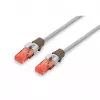 Χρωματιστά κλιπ DIGITUS A-CC-BR για καλώδια patch, καφέ, 100 τεμ.