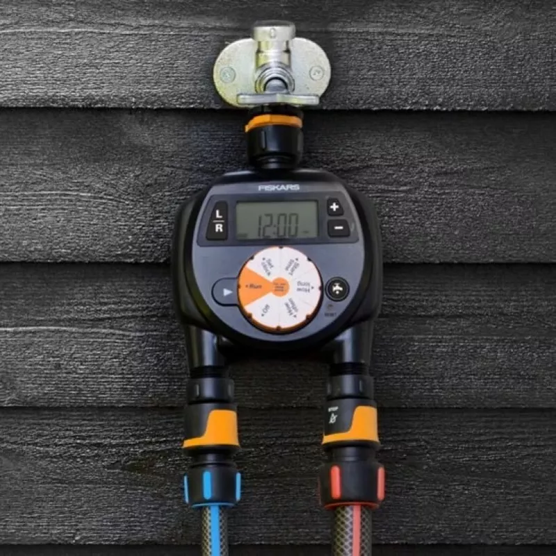 Fiskars Χρονοδιακόπτης ποτίσματος με διπλή έξοδο 1054792