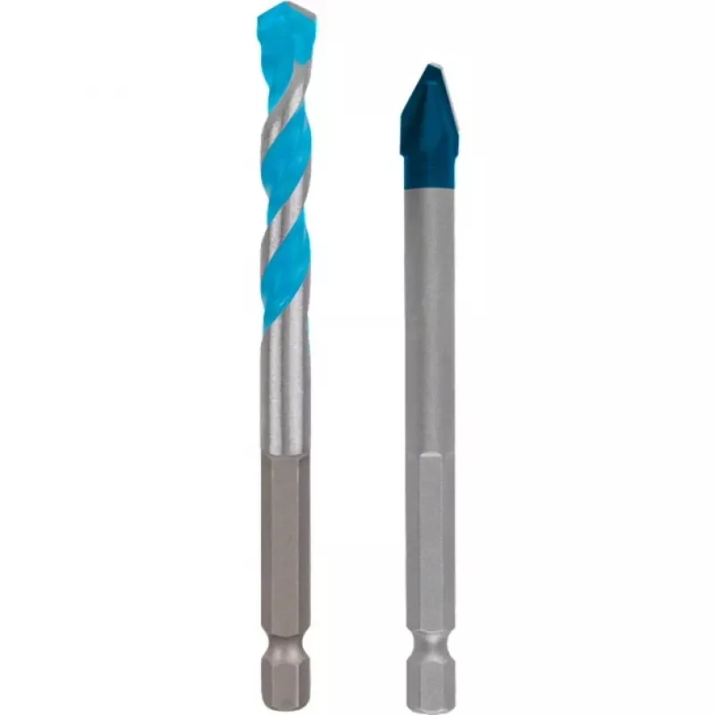 Σετ τρυπανιών Bosch Expert HEX-9 MultiConstruction 8 mm, 2 τεμ.