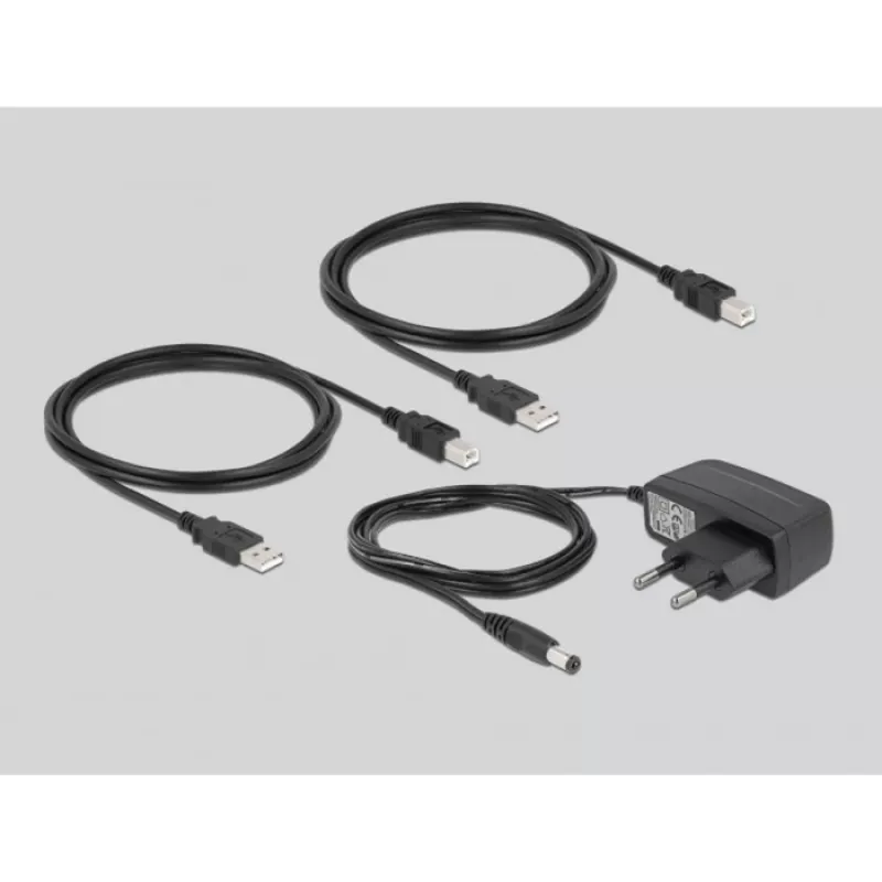 DeLOCK 11492 Διακόπτης δεδομένων υπολογιστή USB Type-A σε USB Type-B 0,48 Gbit/s