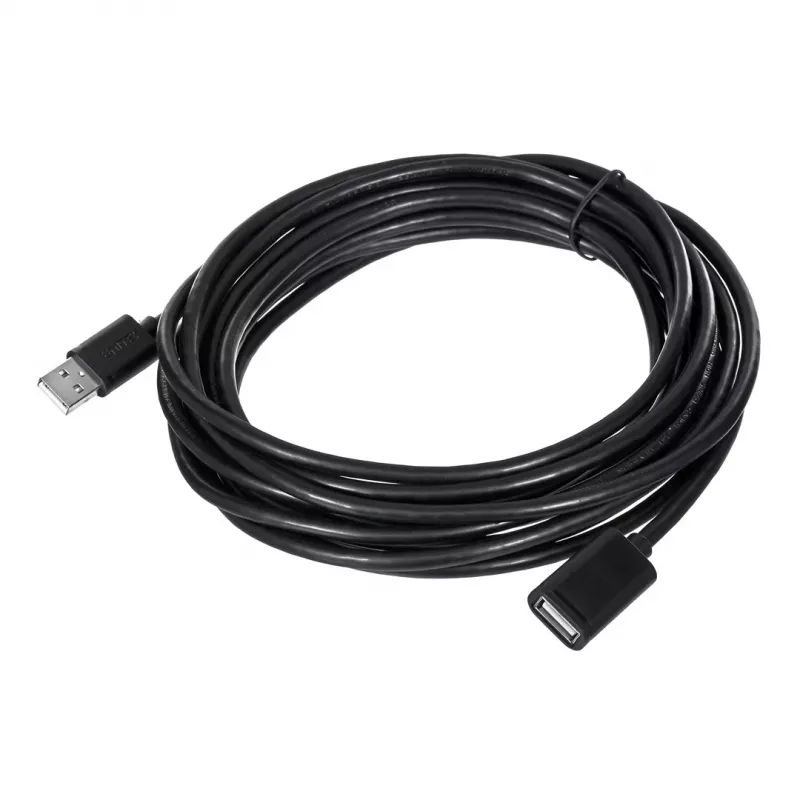 Καλώδιο επέκτασης USB Unitek Y‑C418GBK 5 m USB A σε USB A USB 2.0, μαύρο