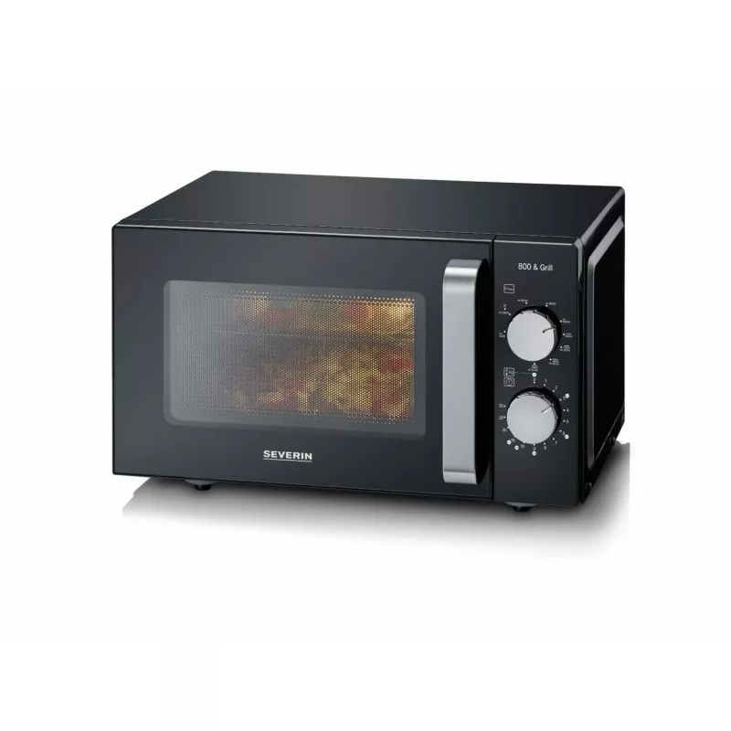 Φούρνος μικροκυμάτων με γκριλ Severin MW 7762, 800 W, 20 l