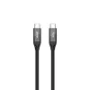 Καλώδιο USB-C Unitek C14100ABK01-2M – 2 m, 100 W Power Delivery, 40 Gbit/s δεδομένα