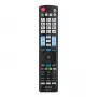 Τηλεχειριστήριο υπερύθρων SAVIO RC-11 για LG TV, μαύρο, εμβέλεια 10 m, υποστηρίζει 1 συσκευή