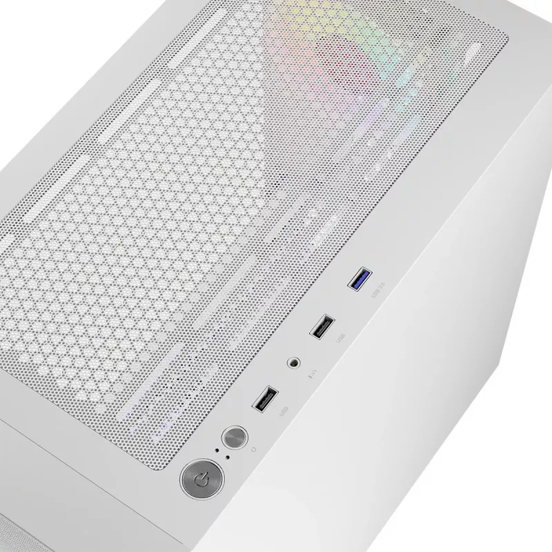 Κουτί υπολογιστή Logic PORTOS ARGB MINI USB 3.0 Λευκό