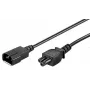 Microconnect PE080618 Καλώδιο τροφοδοσίας Μαύρο 1,8 m Υποδοχή C14 Υποδοχή C5
