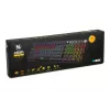iBox Aurora K-5 Πληκτρολόγιο USB QWERTY Ασημί