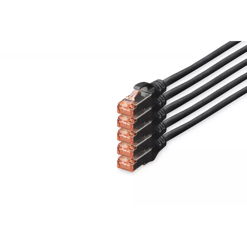 Καλώδιο δικτύου Digitus CAT 6 S/FTP RJ-45 10 m μαύρο