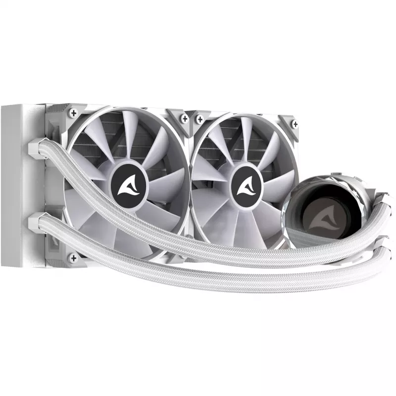 S80 RGB White AIO 240mm, υδρόψυξη λευκό