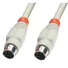 Lindy PS/2 1.0m Καλώδιο PS/2 1 m Γκρι