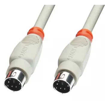 Lindy PS/2 1.0m Καλώδιο PS/2 1 m Γκρι