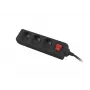 Lanberg PS1-03E-0150-BK καλώδιο επέκτασης (1,5 m, μαύρο)