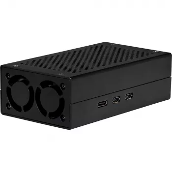 Raspberry Pi RB-ALUCASEP5-M2 μαύρο