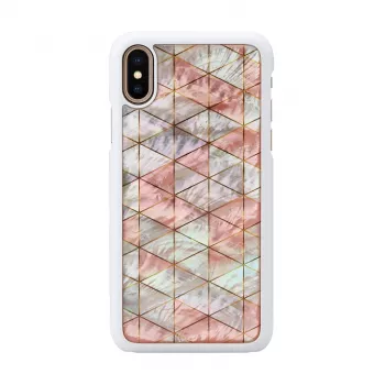 Θήκη smartphone iKins για iPhone XS / XS Max διαμαντένιο λευκό προστατευτική θήκη