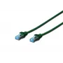 Καλώδιο Patch Digitus CAT 5e SF/UTP DK-1531-020/G 2m πράσινο