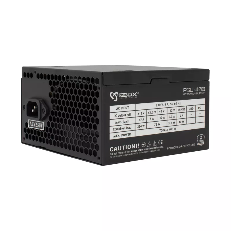 Κουτί υπολογιστή Sbox PCC-12 MicroATX μαύρο