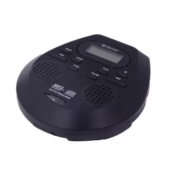 Φορητό CD player Denver DMP-395B Μαύρο Αναπαραγωγή MP3 Οθόνη LCD