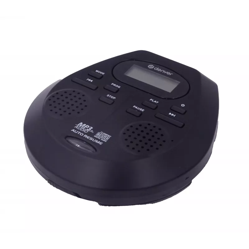 Φορητό CD player Denver DMP-395B Μαύρο Αναπαραγωγή MP3 Οθόνη LCD