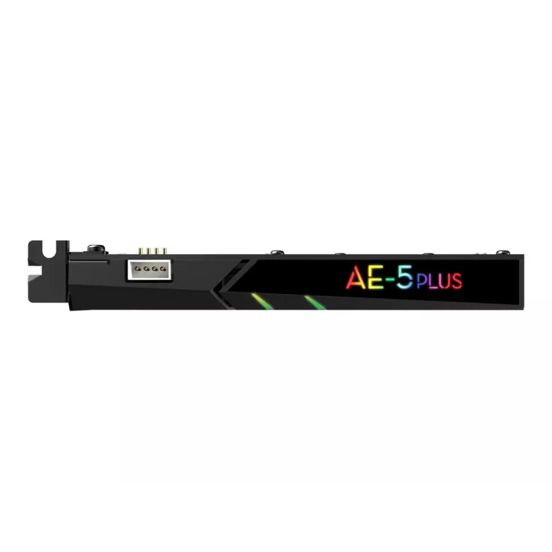 Creative Sound BlasterX AE-5 Plus Μαύρη PCI-e RGB Κάρτα Ήχου Gaming