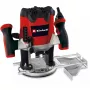 Einhell Φρέζα TE-RO 1255 E - 1200 W - Ø 6 και 8 mm - Ρύθμιση στροφών - Οδηγός παράλληλης κοπής - Προσαρμογέας αναρρόφησης - με αξεσουάρ