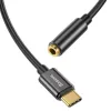 Προσαρμογέας καλωδίου Baseus CATL54-01 Type-C σε 3,5 mm, Μαύρο