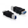 Προσαρμογέας USB DeLOCK USB 3.0-B M σε USB 3.0-A FM 65179