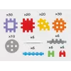 Mini Waffle Τούβλα 140 τεμ. στο σετ κατασκευής MARIOINEX 902363