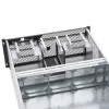 Προστασία Υπέρτασης Qoltec 50167 Γκρι 8 Πρίζες AC 230V 1,8m