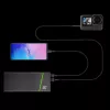 Καλώδιο USB Green Cell KABGC19 USB 2.0 2m USB A USB C Μαύρο