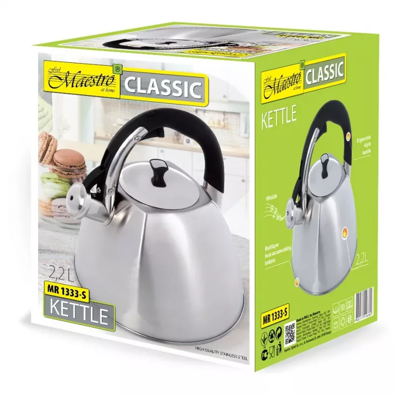 Βραστήρας Maestro MR-1333-S 2,2 L ανοξείδωτος
