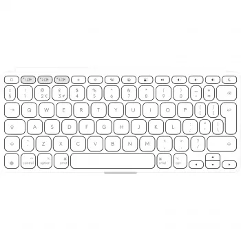 Πληκτρολόγιο Logitech Keys-To-Go 2 Universal Bluetooth QWERTY US International λευκό