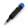 iFixit Narwhal 6-in-1 κατσαβίδι, περιστρεφόμενο καπάκι με κλείδωμα - μαύρο