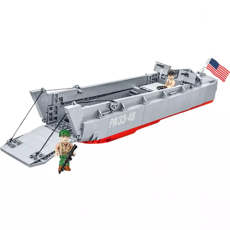Σετ δόμησης Cobi LCVP Higgins Boat 715 τεμάχια ηλικία 8+