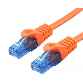 Καλώδιο δικτύου LOGON UTP Cat.5e πορτοκαλί 1,5 m — RJ-45 σε RJ-45
