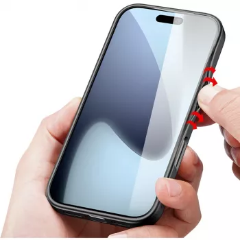 Nevox StyleShell NYLO 2528 Θήκη για iPhone 17 Pro, Μαύρο