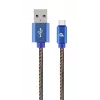 Καλώδιο USB 2.0 GEMBIRD USB A σε USB C 2 m, 0,48 Gbit/s, 2,1 A, μπλε