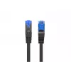 Καλώδιο δικτύου Lanberg PCF6A-10CC-0025-BK RJ45 Cat6a 0,25m Μαύρο