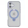 Προστατευτική θήκη Torras Ostand Spin για iPhone 16 – μπλε, λεπτό προφίλ, συμβατή με ασύρματη φόρτιση