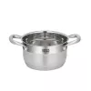 Στρογγυλή κατσαρόλα ανοξείδωτου χάλυβα Resto Kitchenware Libra 1,9 L