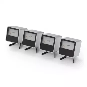 Dial Controller Streacom VU1-Dial ασημί USB Type-C — περιστροφικός διακόπτης για ανεμιστήρες συστήματος, έλεγχο RGB και ήχου