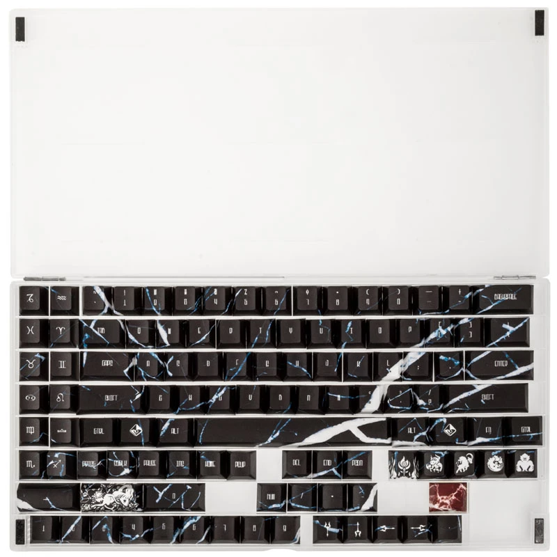 Σετ keycap Traitors TARTARUS GAKC-372 διάταξη US, προφίλ OEM, υλικό ABS