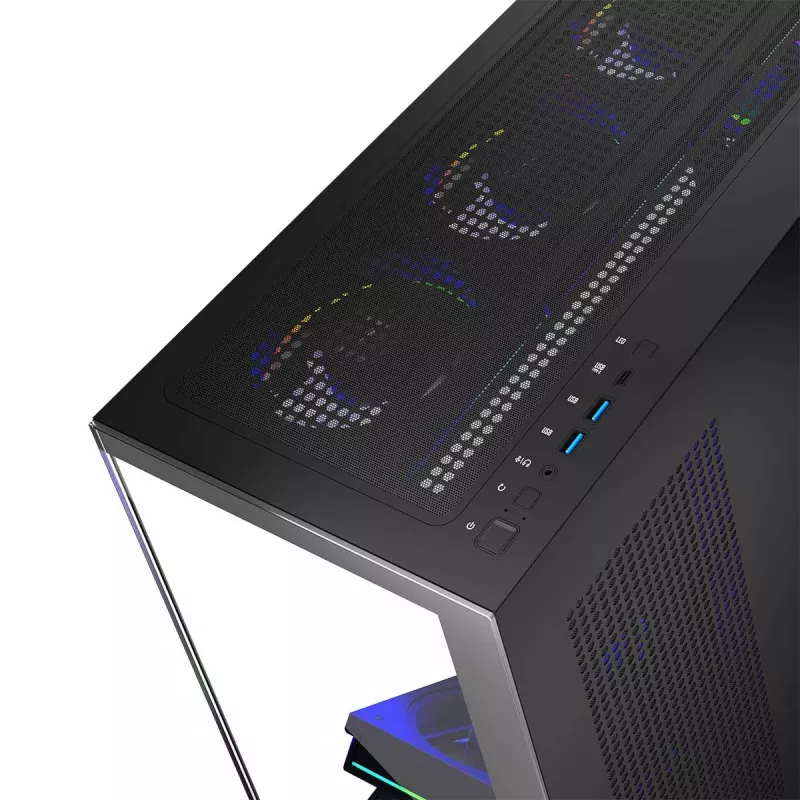 MODECOM VOLCANO STELLAR ARGB MIDI 8F μαύρο